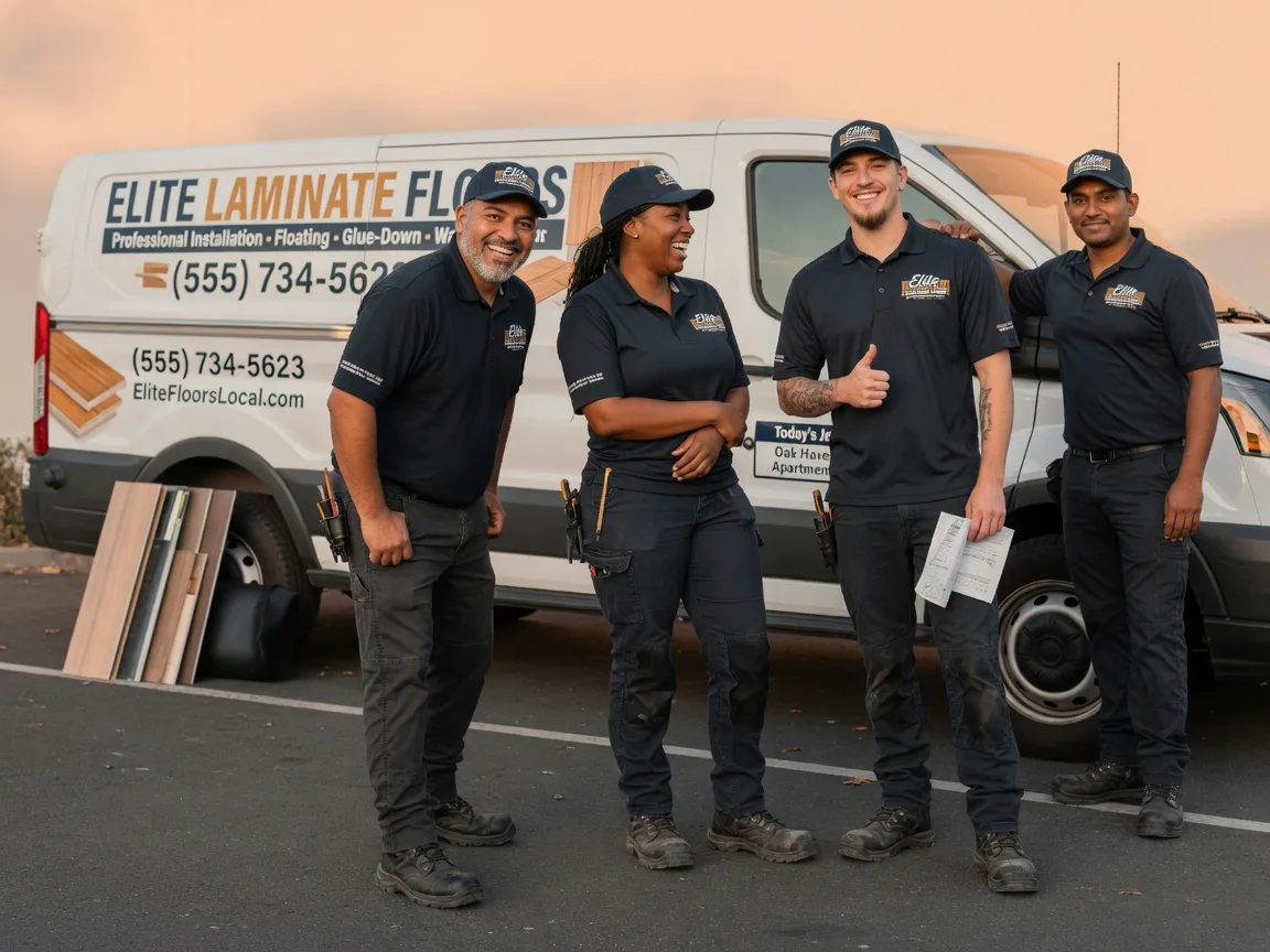 Laminate flooring installation company in Toddville, IA